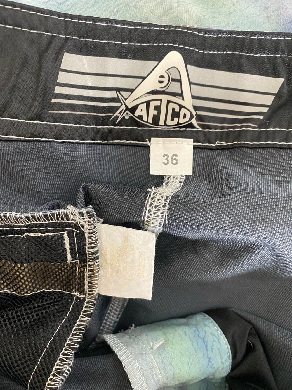Aftco Men's Multi-Color Print Boardshort Swim Trunks